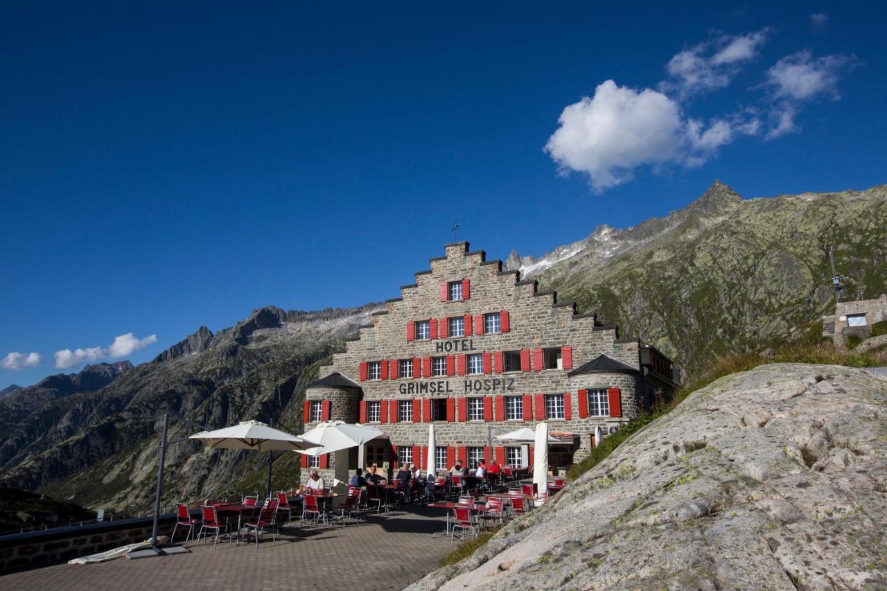 Historisches Alpinhotel Гримзел Хоспиц Екстериор снимка